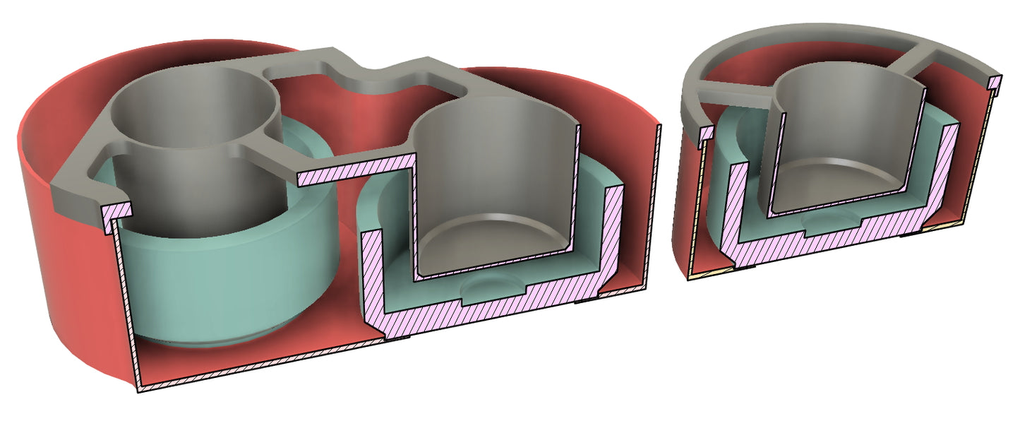 Custom mold design. 3D-modeling
