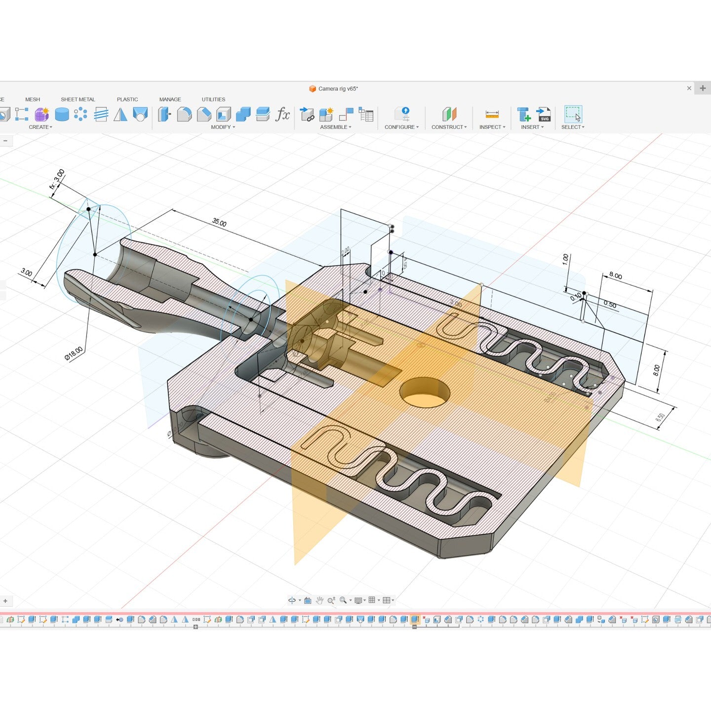 Arca Quick Release 3D-printed STL