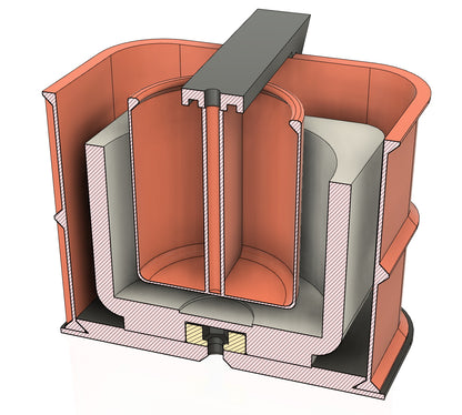 Custom mold design. 3D-modeling