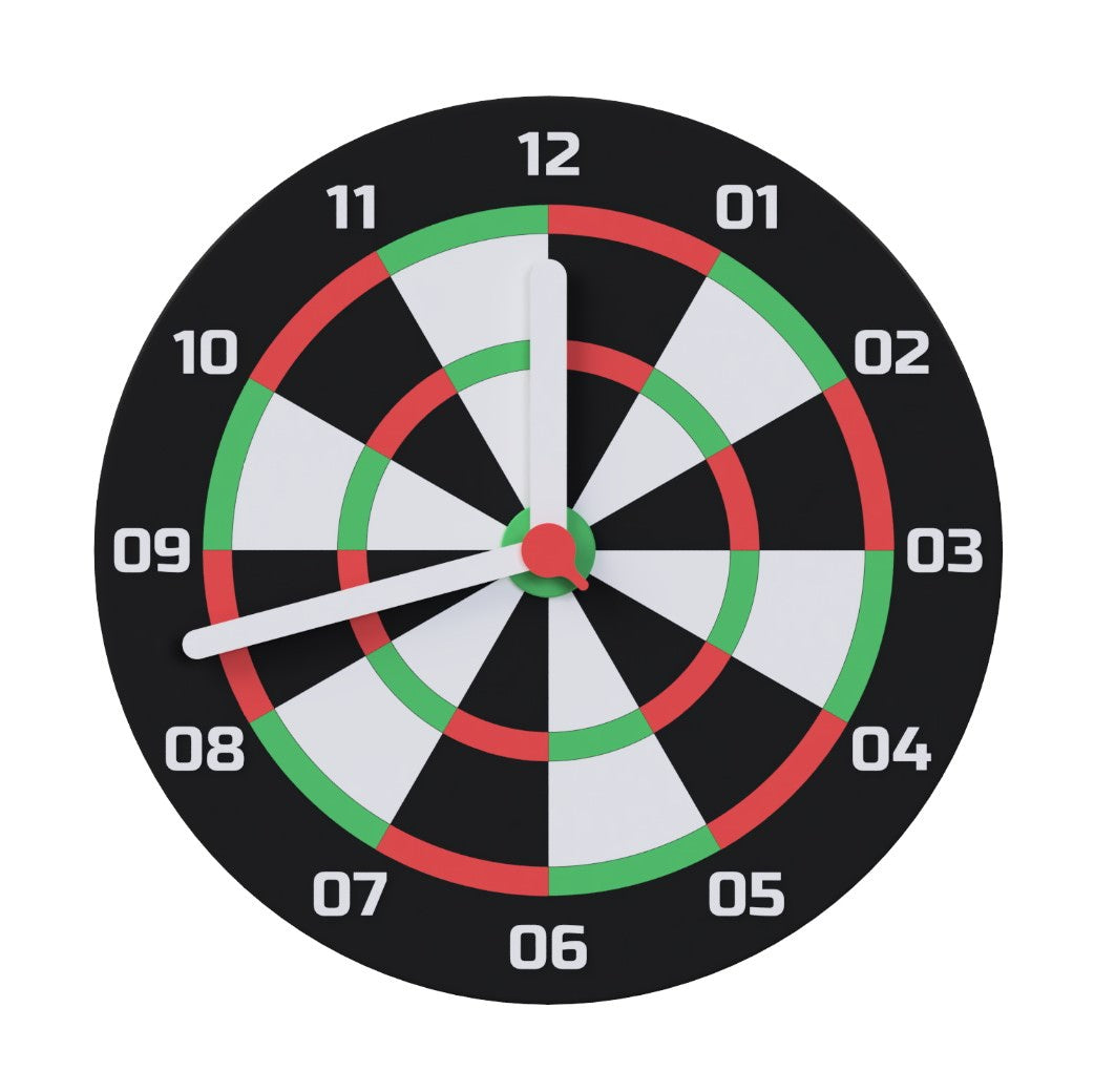 3D-Printed Dart Clock