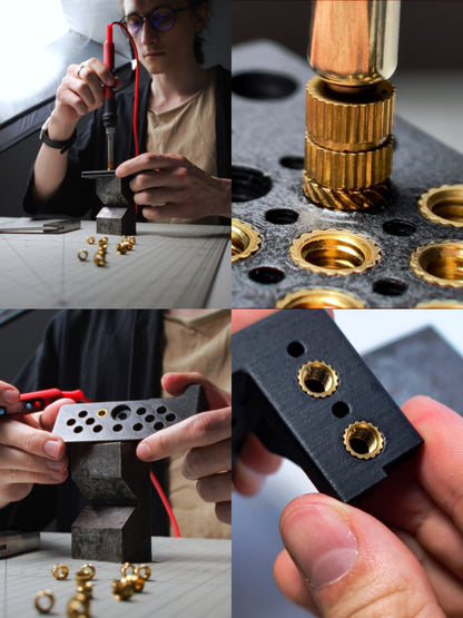 3D-Print Cage for LUMIX S5II/S5IIX/G9II Arca-Swiss base, NATO rails, 1/4" Threaded inserts