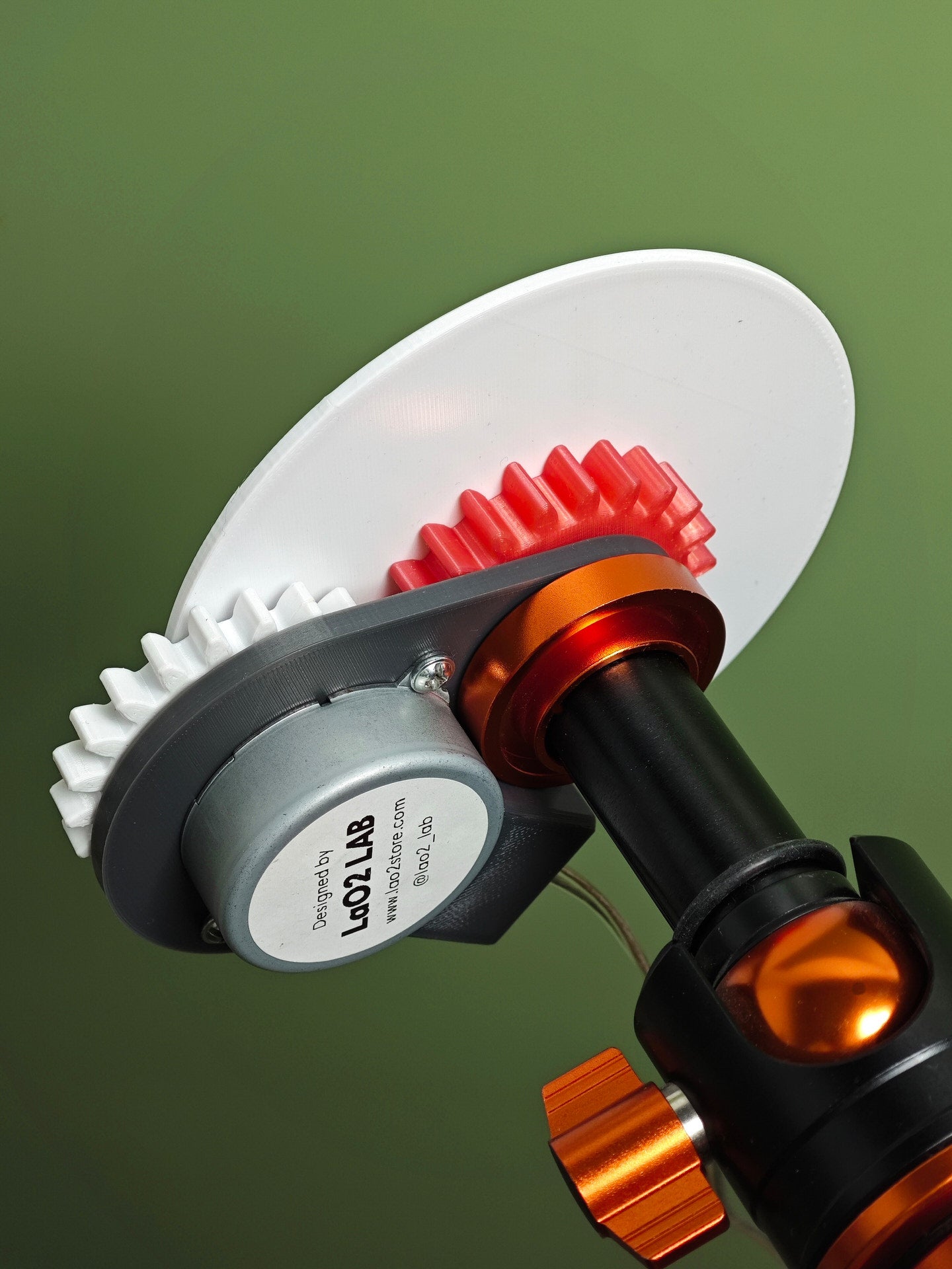 Turntable For Photography — 3D-Printed Rotary Table D130 STL files (4 RPM Motor AC 220V)