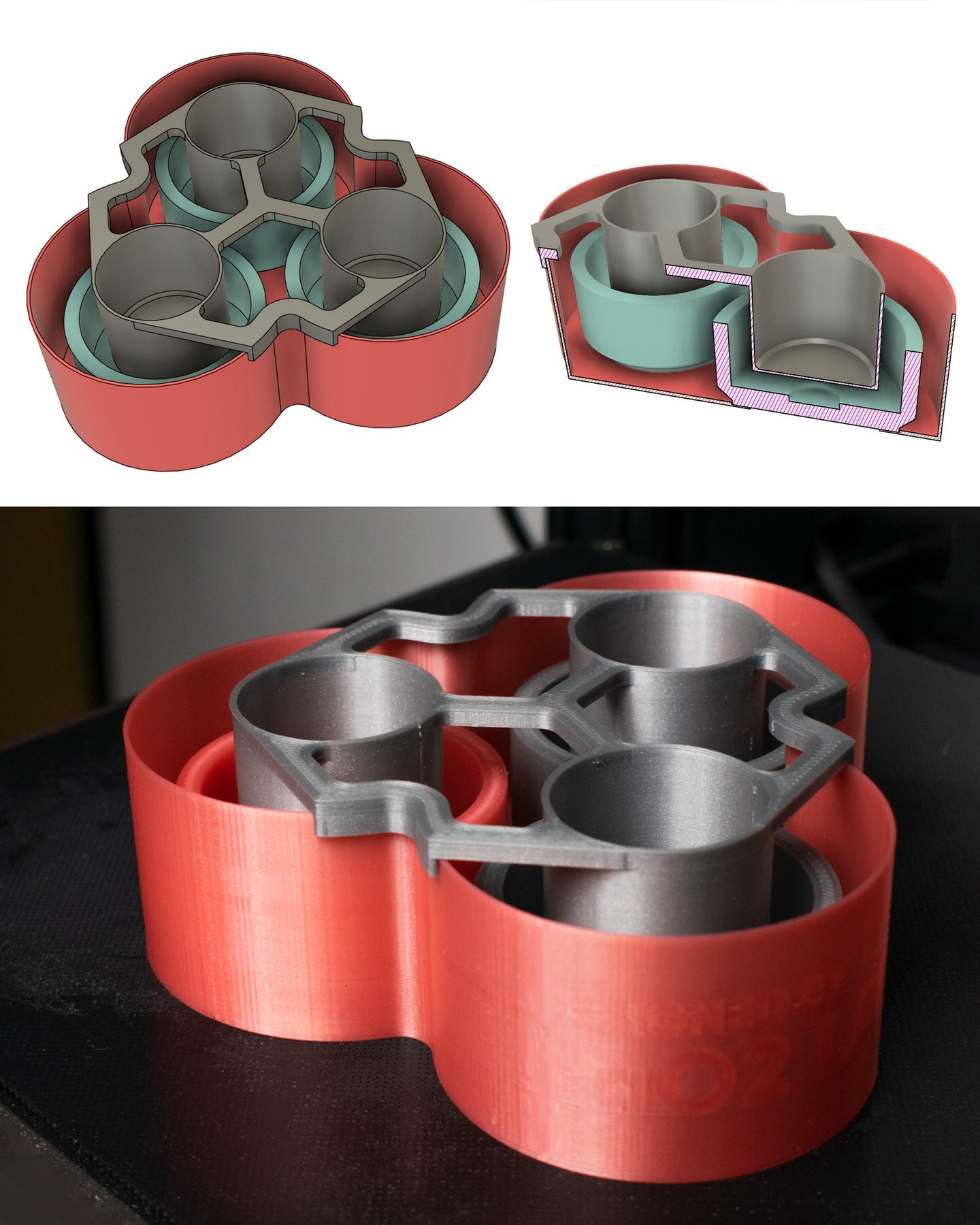 Custom mold design. 3D-modeling