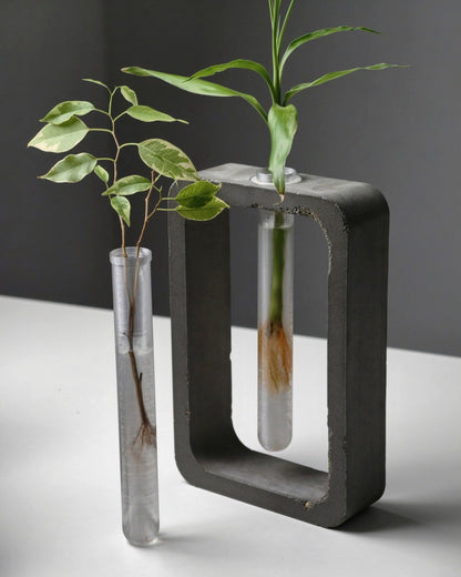 Propagation Vase / Test Tube Square Planter