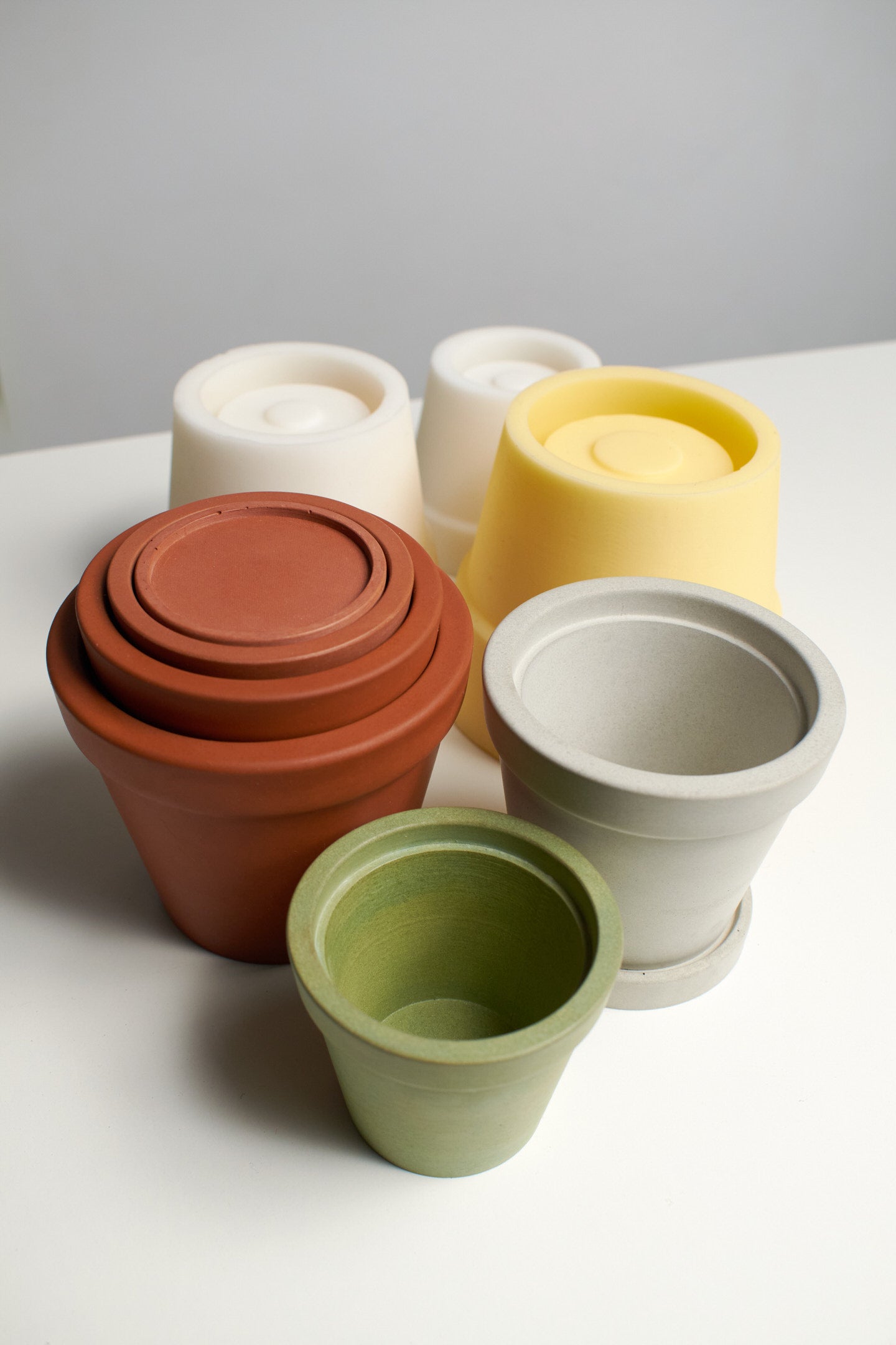 silicone plant pots STL Planter mold DIY — Classic Planter — x3 Sizes (50/100/150 ml) — 3D – Lao Leaf Store