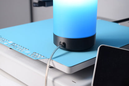 STL Table lamp with Shade. 3D-printed Customizable Home Lighting. E27 socket