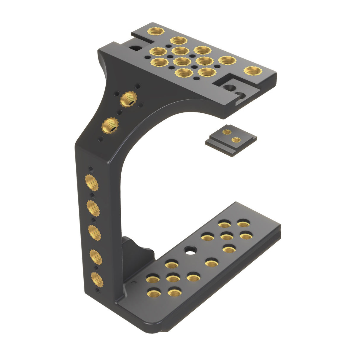 3D-Print Cage for LUMIX S5II/S5IIX/G9II Arca-Swiss base, NATO rails, 1/4" Threaded inserts