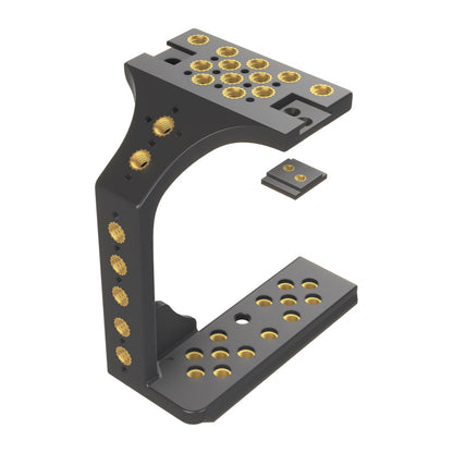 3D-Print Cage for LUMIX S5II/S5IIX/G9II Arca-Swiss base, NATO rails, 1/4" Threaded inserts