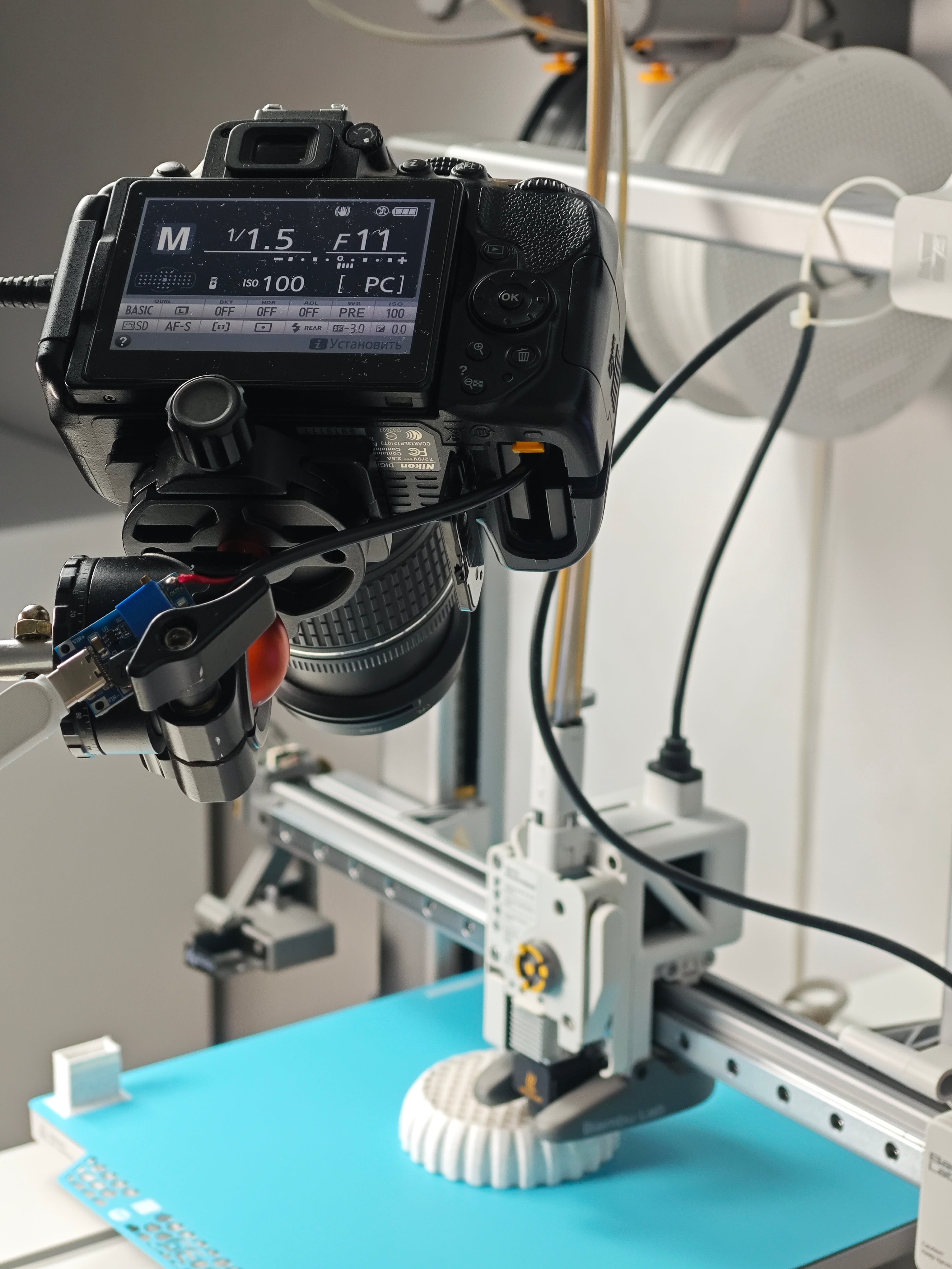 Free) STL Camera Timelapse Module for Bambu Lab A1/Mini – Lao Leaf