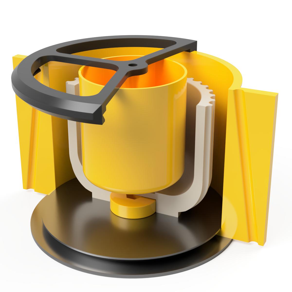 Custom mold design. 3D-modeling