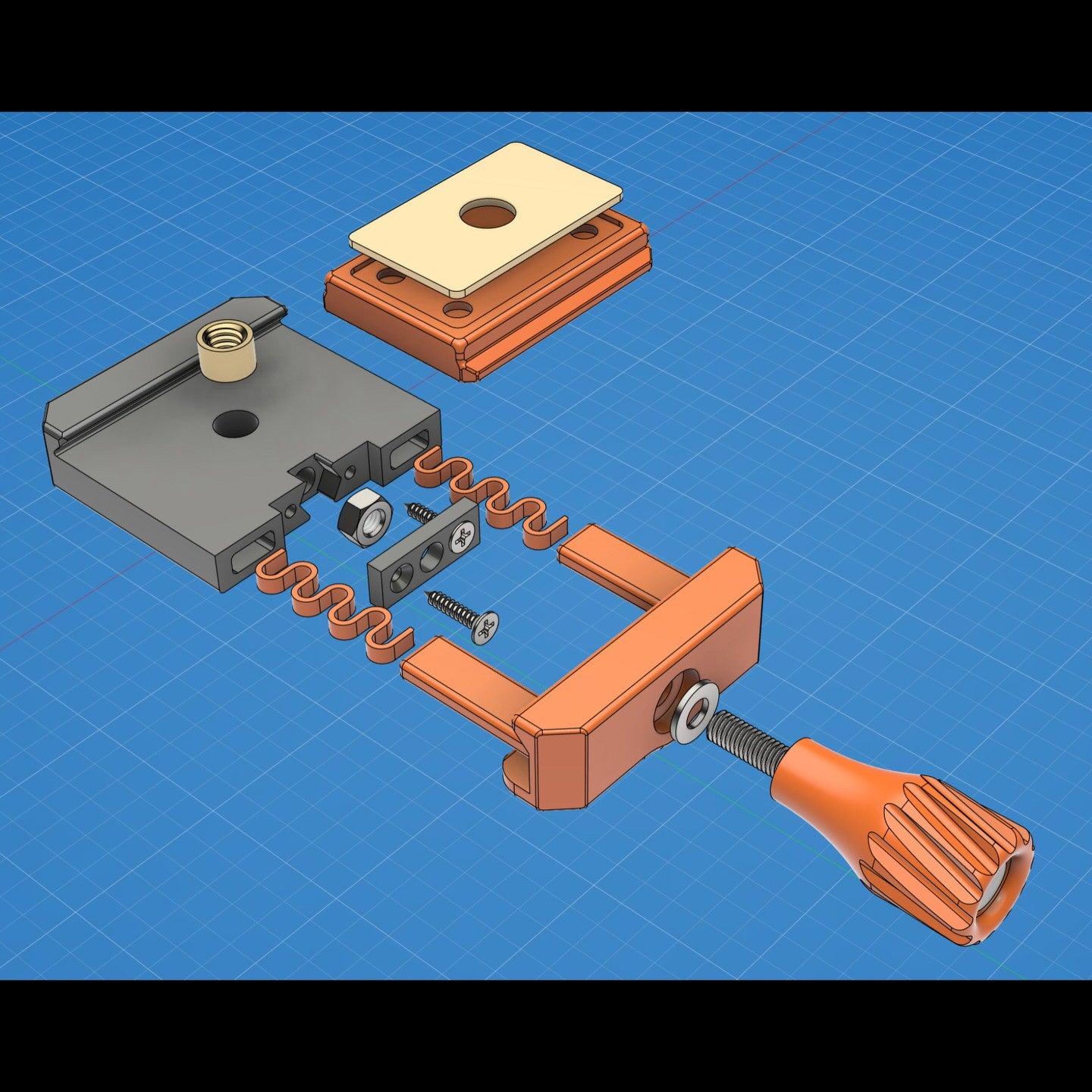 Arca Quick Release 3D-printed STL