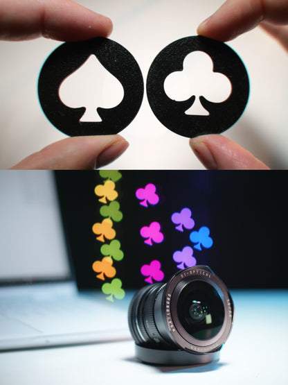 3D-Printed Custom Bokeh Filters
