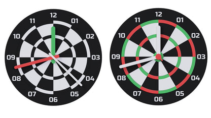3D-Printed Dart Clock