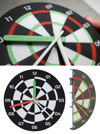 3D-Printed Dart Clock