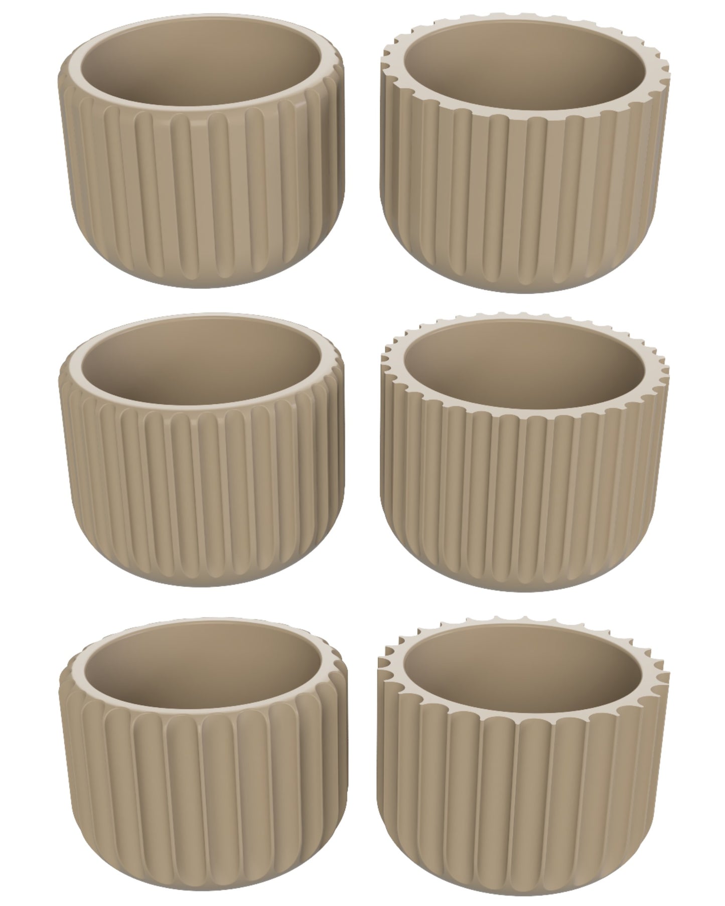 Column Candle Jar — Housing Frame for Silicone Mold making (Scalable)