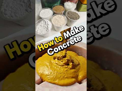 How to Make Guide Concrete for Mold pouring Fast-Curing mixture Recipe